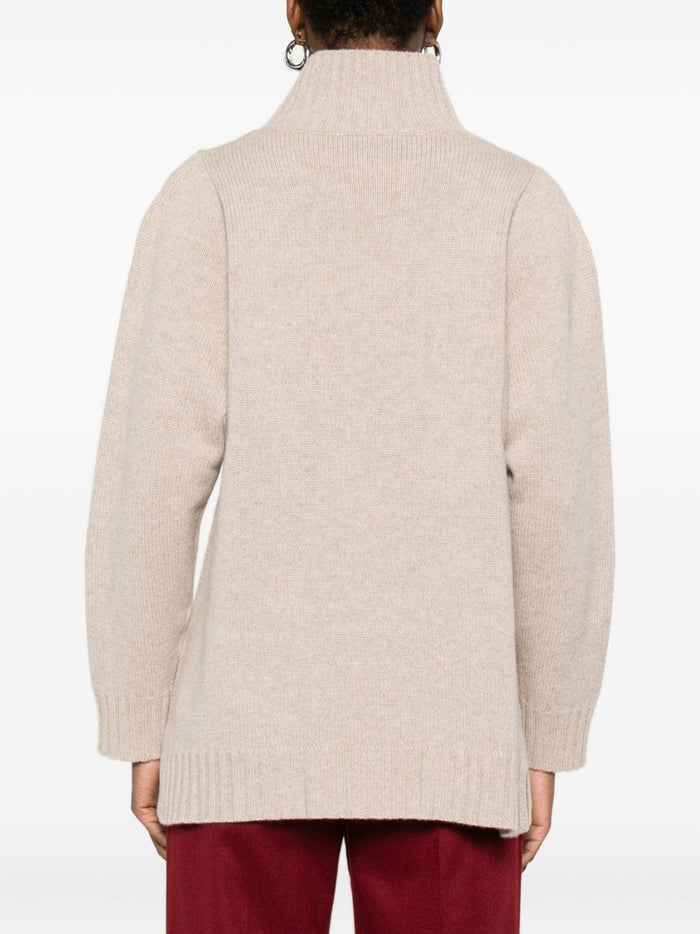 Max Mara Sweaters Beige Cashmere