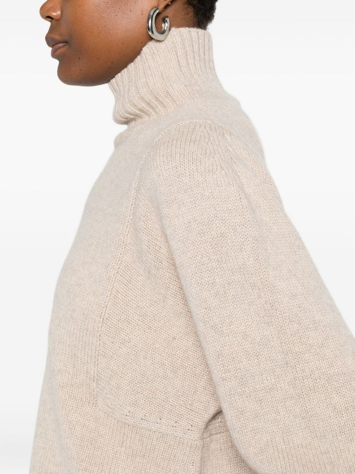 Max Mara Sweaters Beige Cashmere