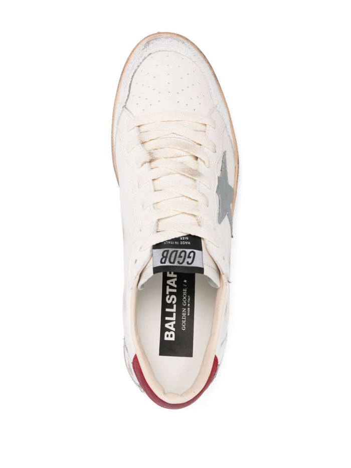Golden Goose Sneakers Red Calf Leather
