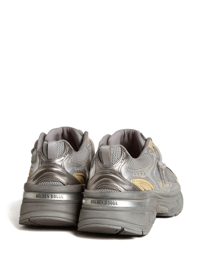 Golden Goose Sneakers Silver Outer: Polyester