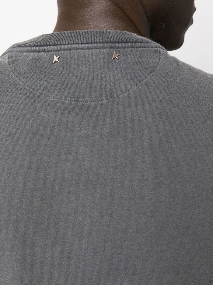 Golden Goose T-shirts and Polos Grey Cotton
