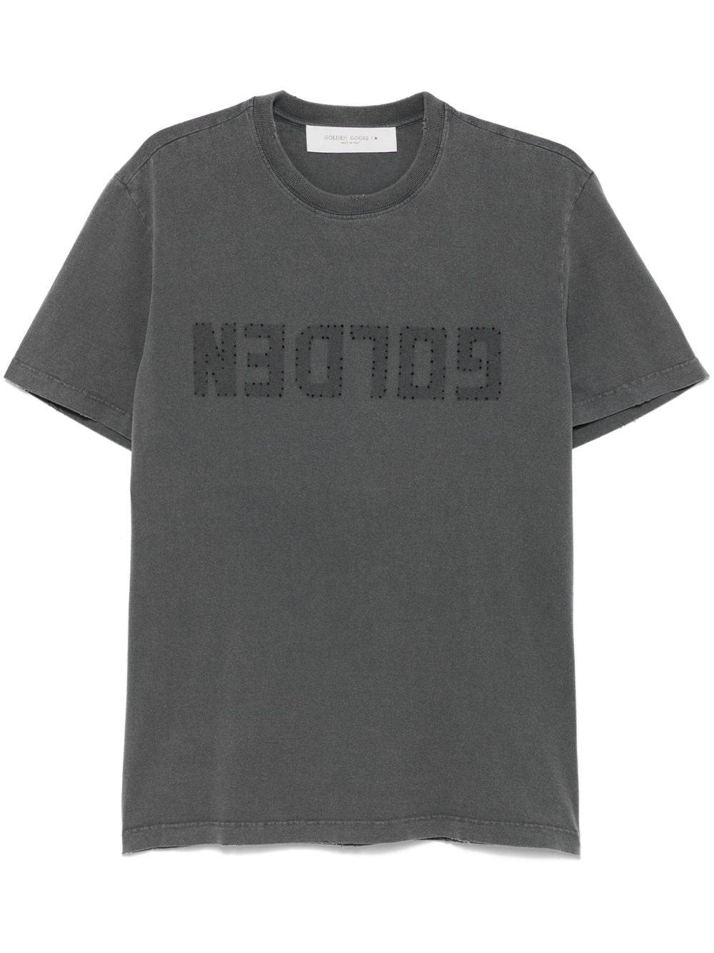 Golden Goose T-shirts and Polos Grey Cotton