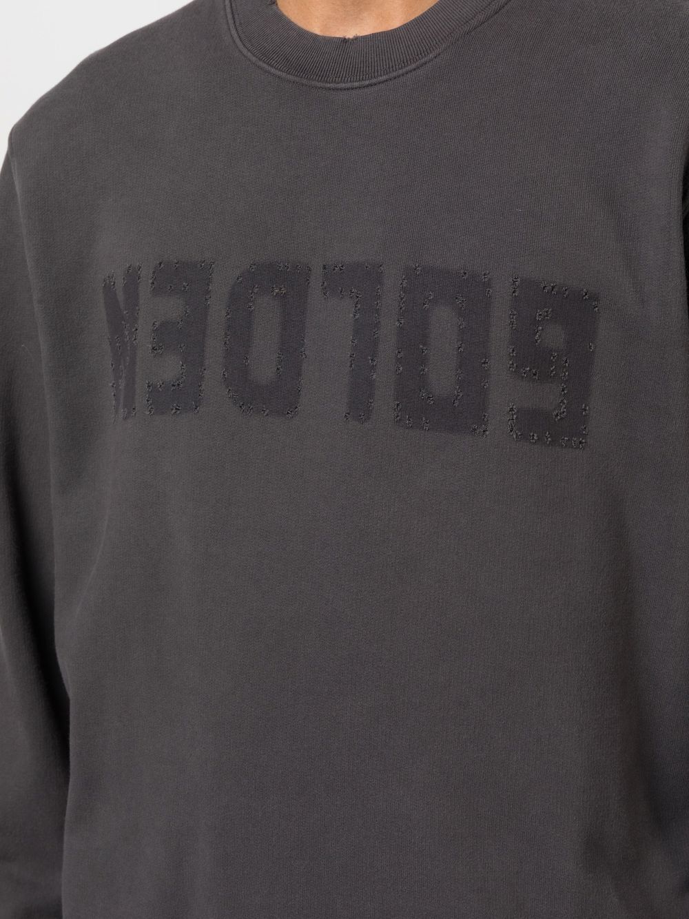 Golden Goose Sweaters Grey Cotton