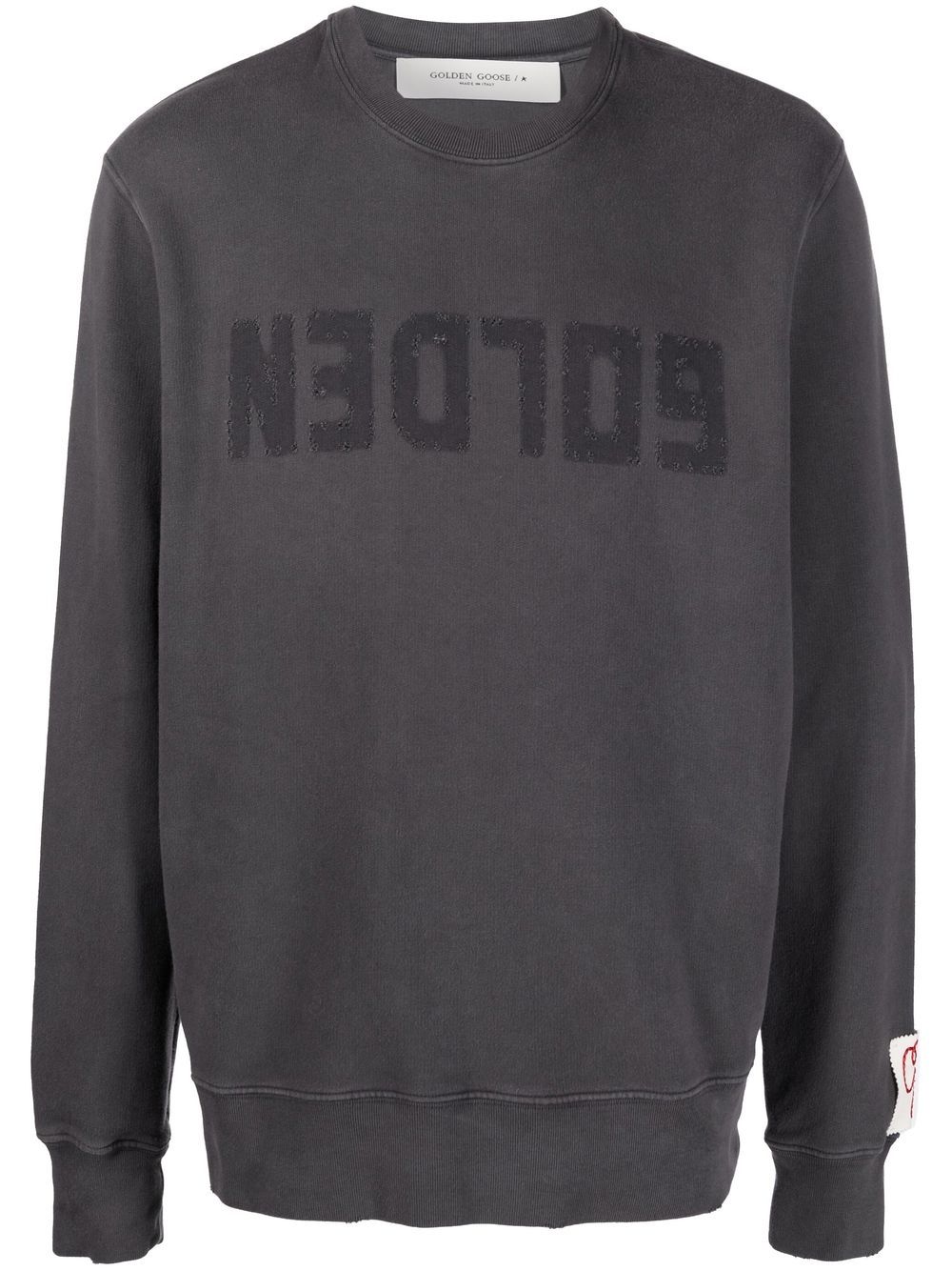 Golden Goose Sweaters Grey Cotton