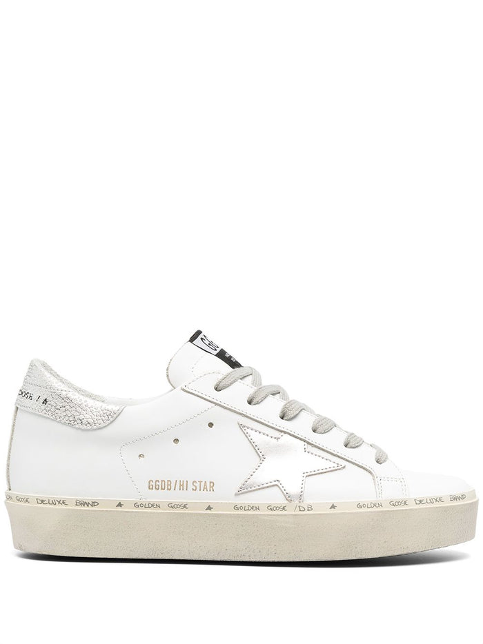 Golden Goose Sneakers Argento