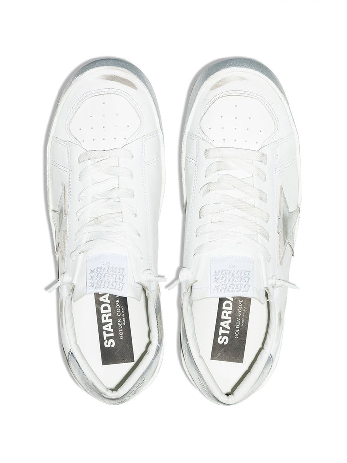 Golden Goose Sneakers Silver Outer: Calf Leather
