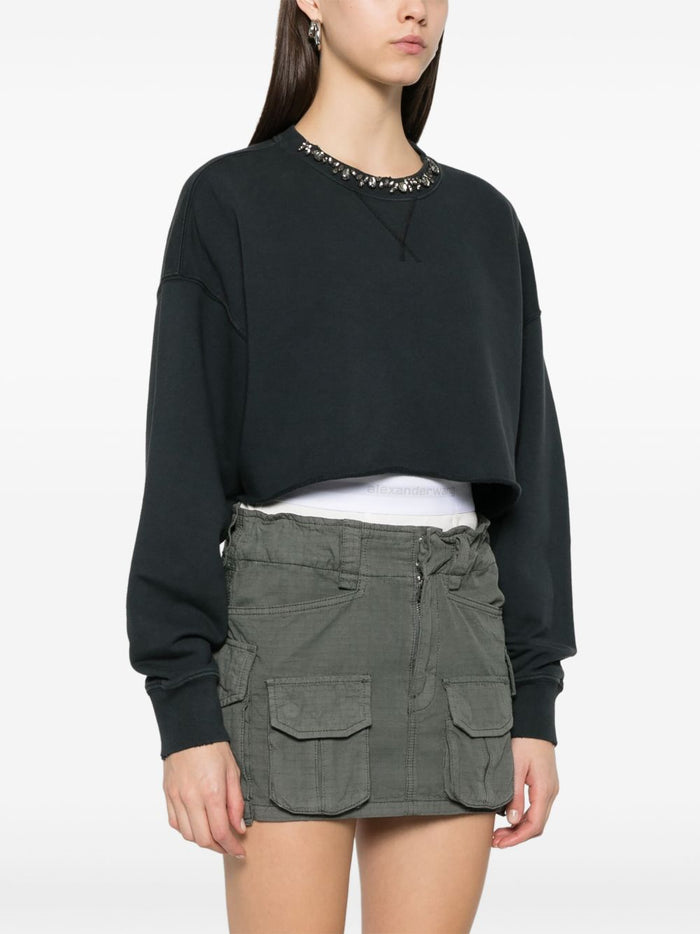 Golden Goose Sweaters Black Cotton