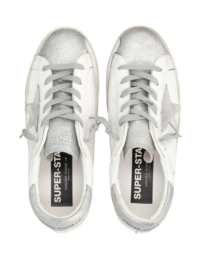Golden Goose Sneakers Silver Outer: Calf Leather