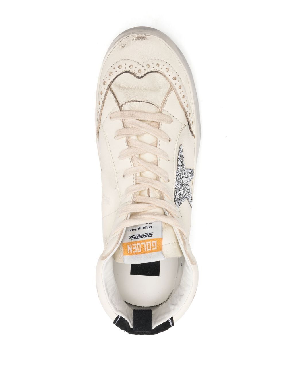 Golden Goose Sneakers White Leather