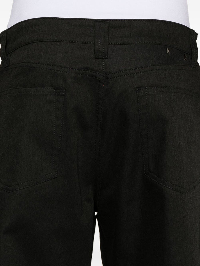Golden Goose Trousers Black Elastomultiester