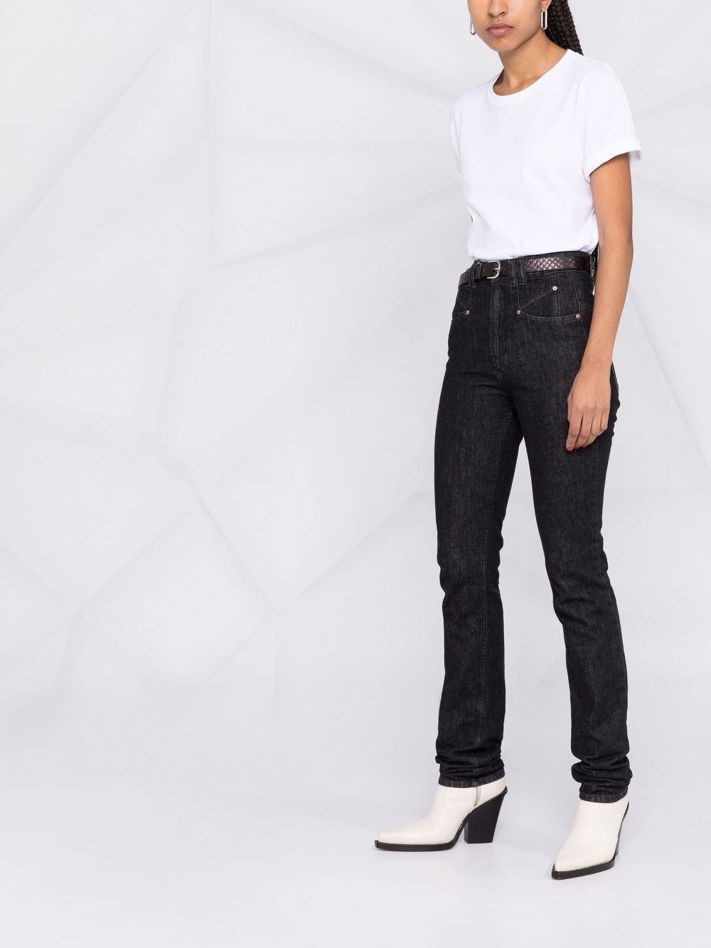 KHAITE T-shirts and Polos White Cotton