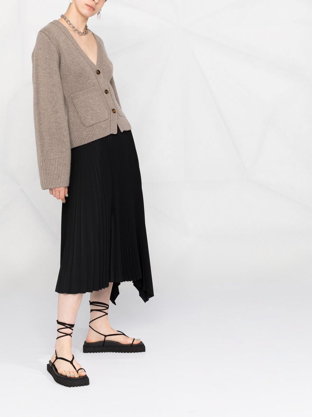 Khaite Sweaters Beige Cashmere
