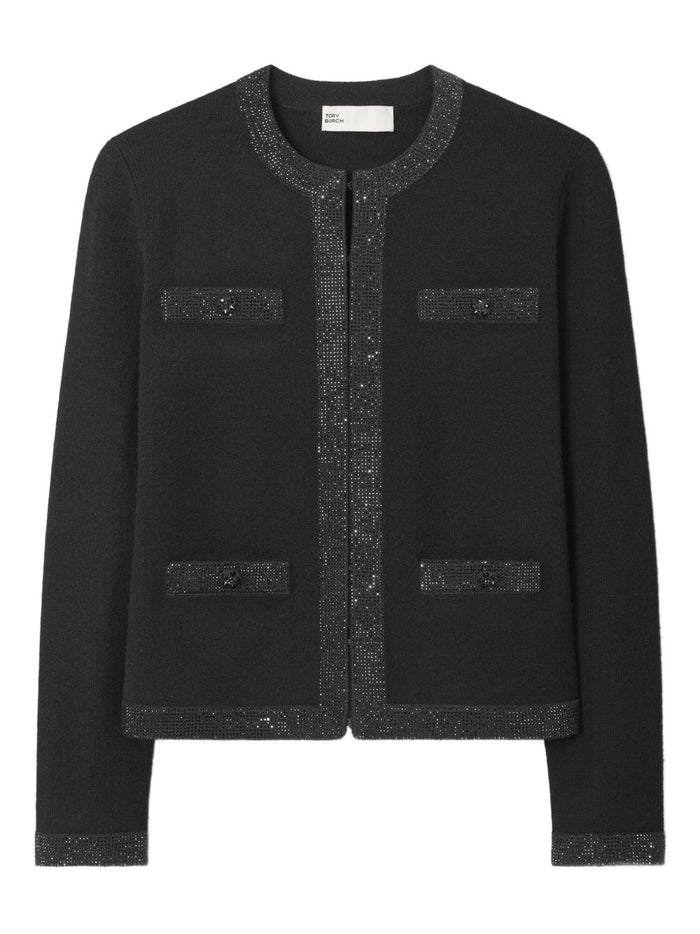 Tory Burch Sweaters Black Wool