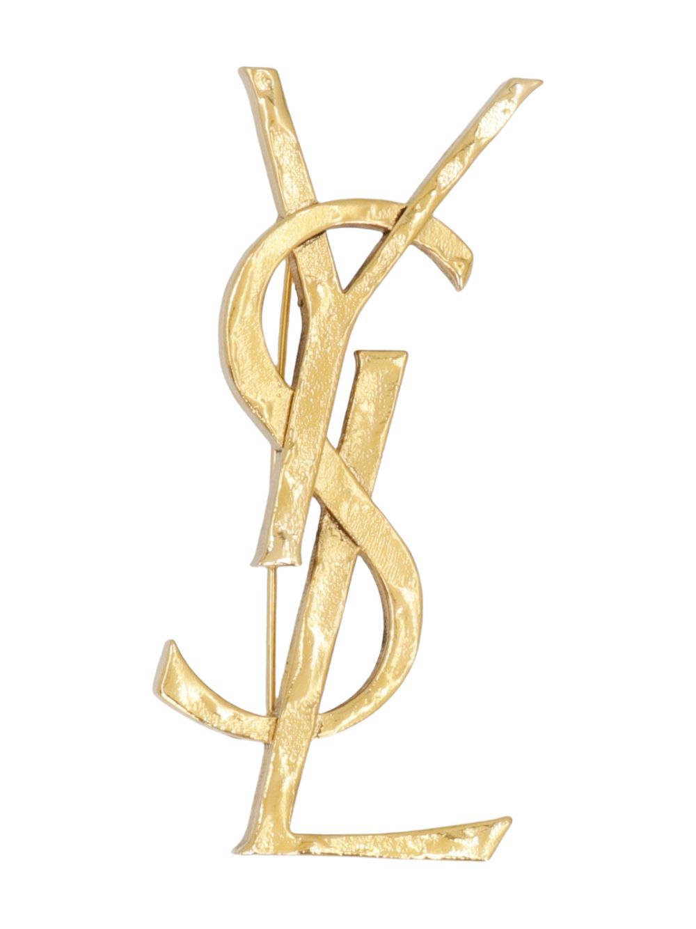 Saint Laurent Bijoux Golden Metals & Alloys->brass100.0 %