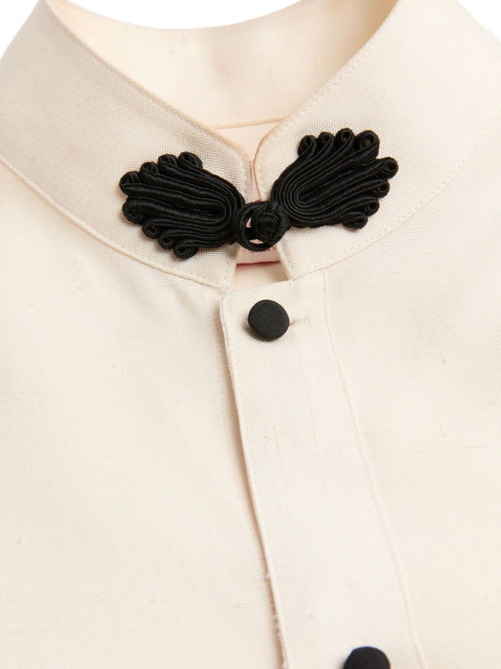 Valentino Shirts Cream Silk