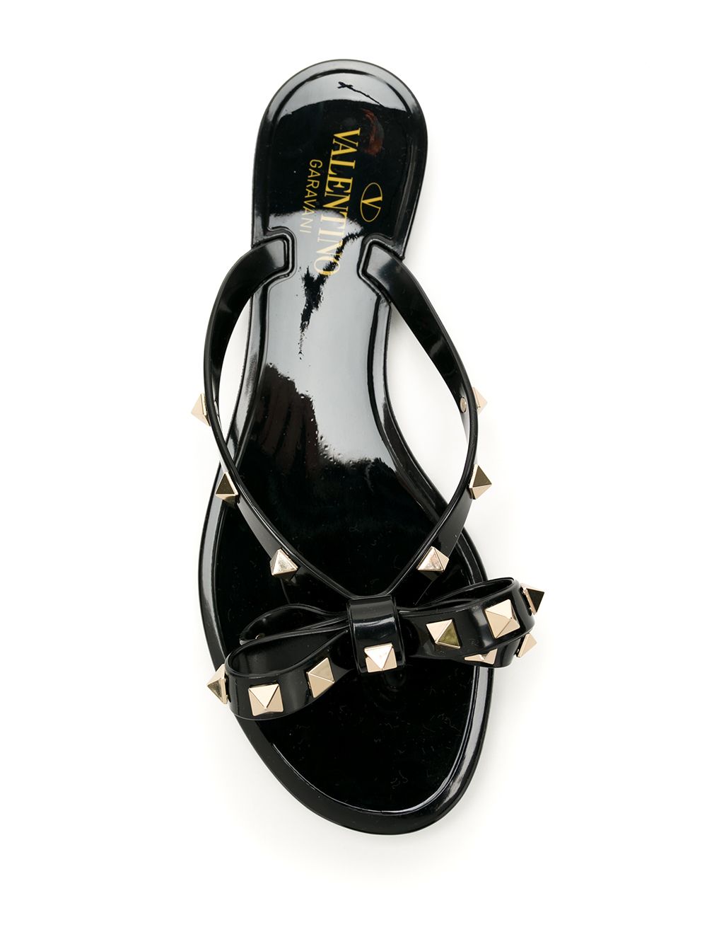 Valentino Garavani Sandals Black Pvc