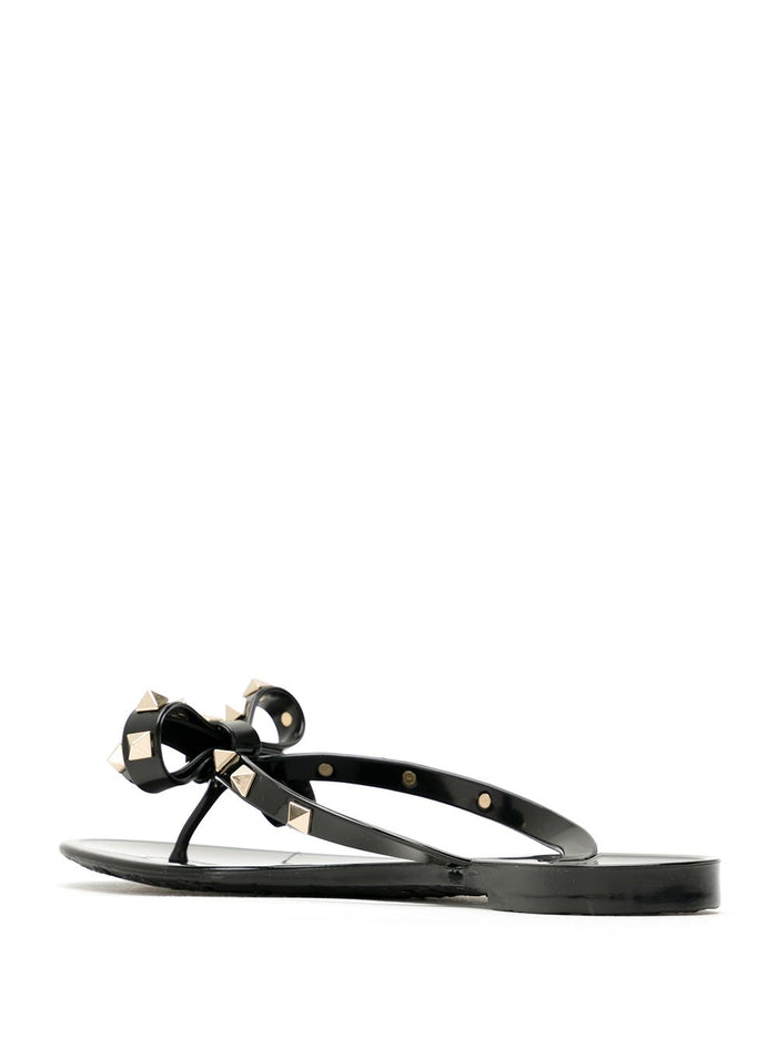 Valentino Garavani Sandals Black Pvc
