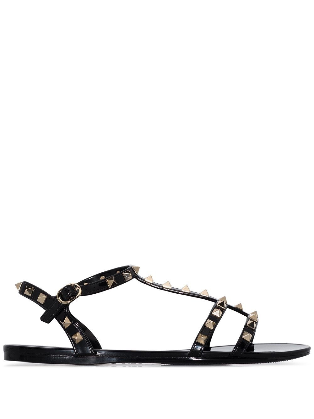 Valentino Garavani Sandals Black Pvc