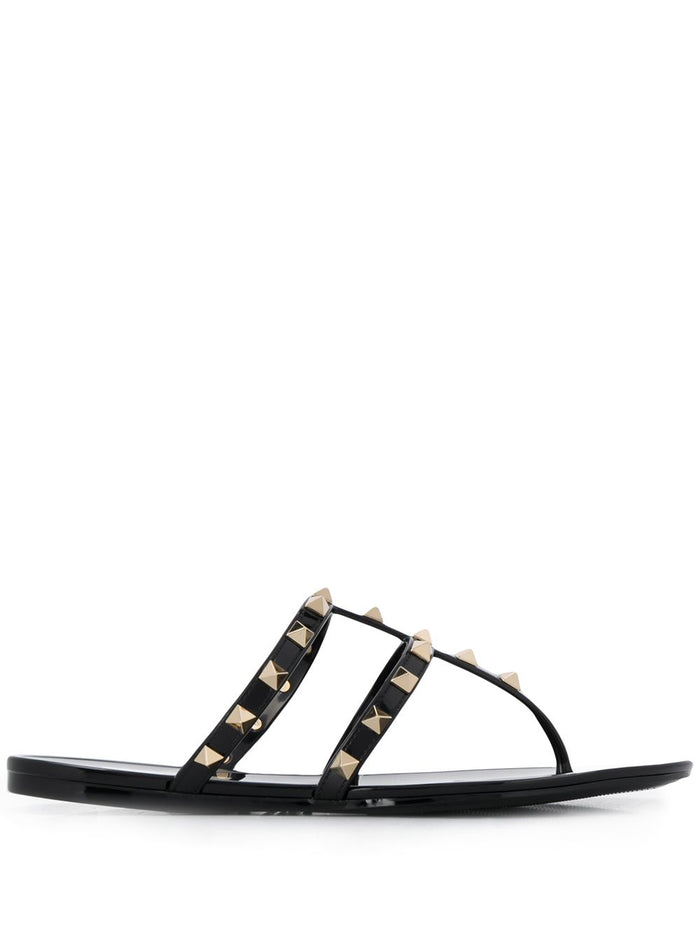 Valentino Garavani Sandals Black Pvc