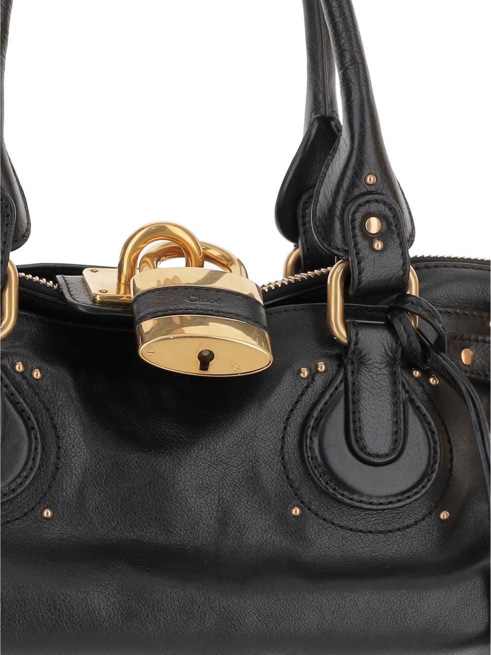 Chloè Bags Black Leather Lamb