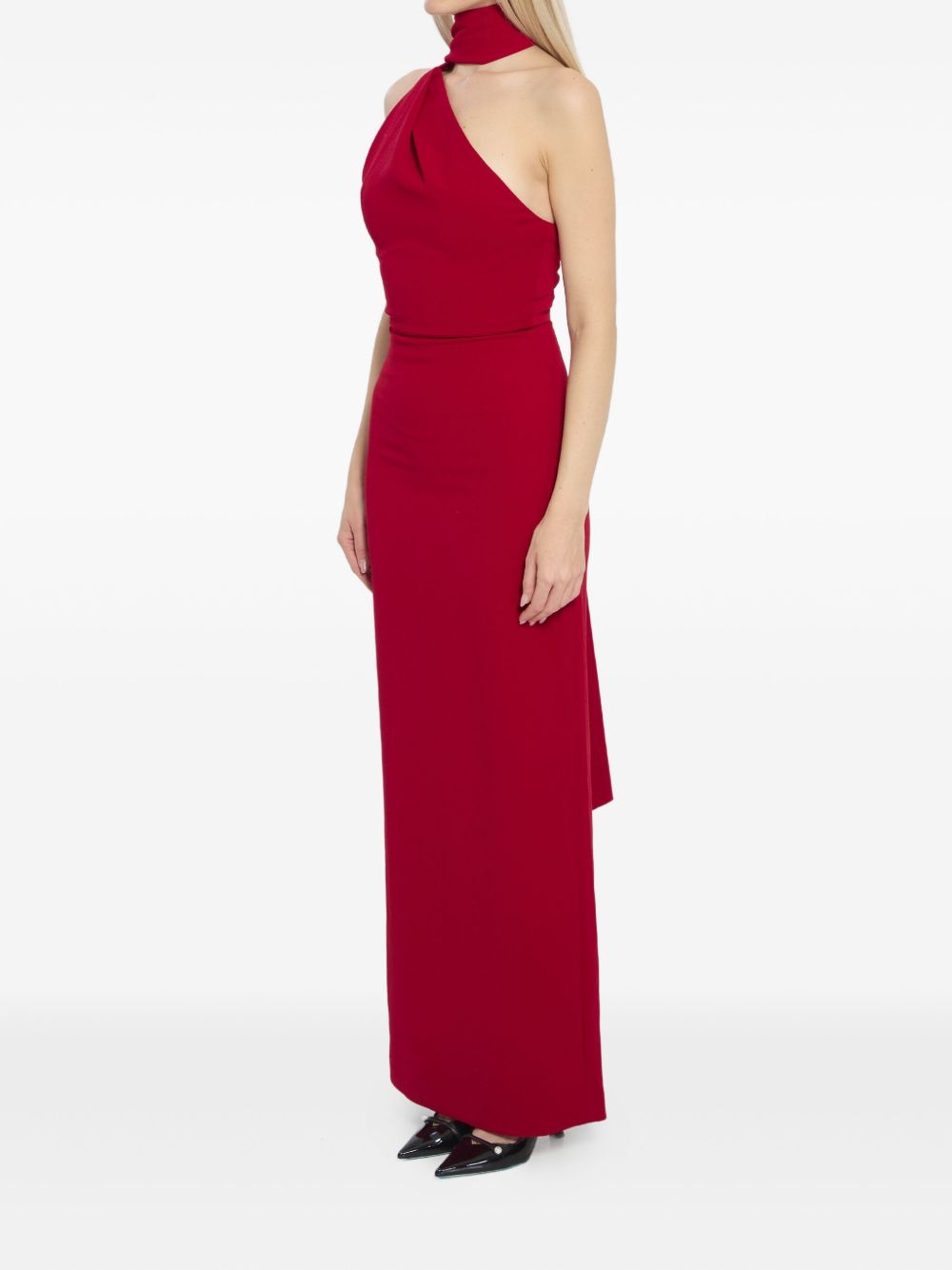 Solace London Dresses Red Polyester