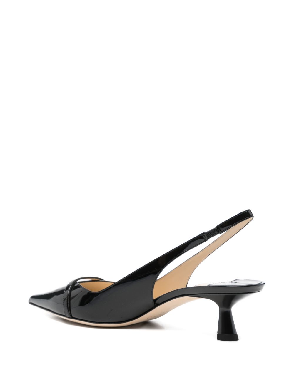 Jimmy Choo With Heel Black Leather Salpa Plastic