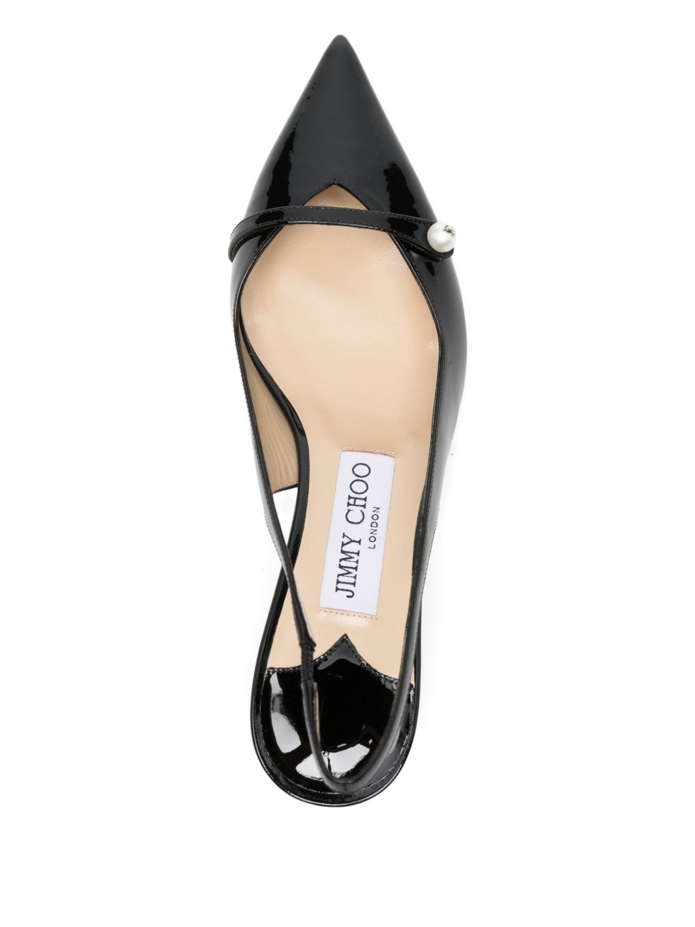 Jimmy Choo With Heel Black Leather Salpa Plastic