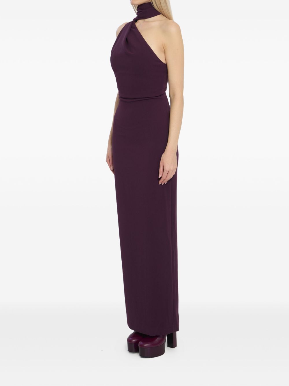 Solace London Dresses Purple Polyester