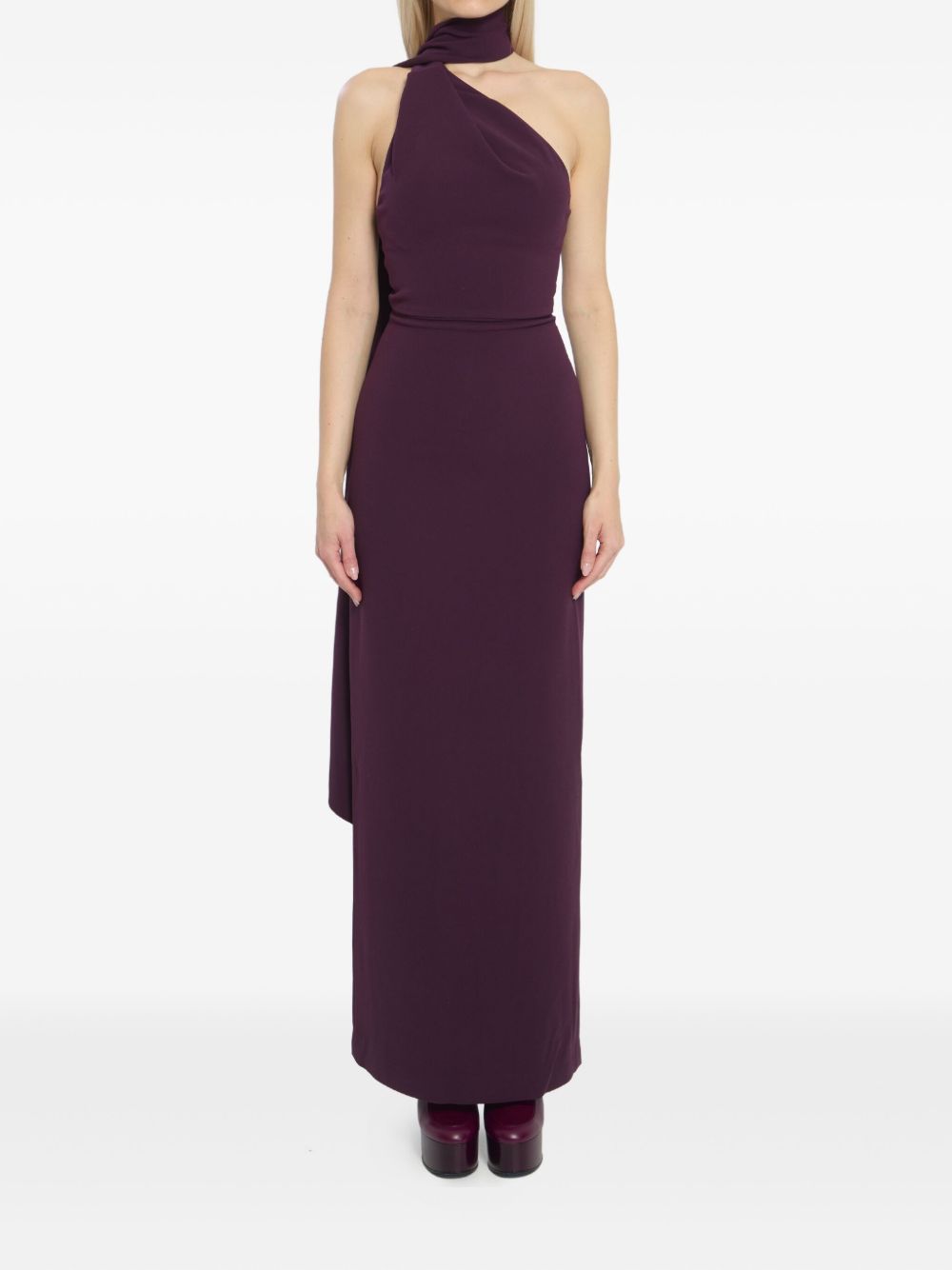 Solace London Dresses Purple Polyester