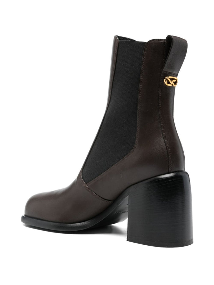 Sergio Rossi Boots Brown Calf