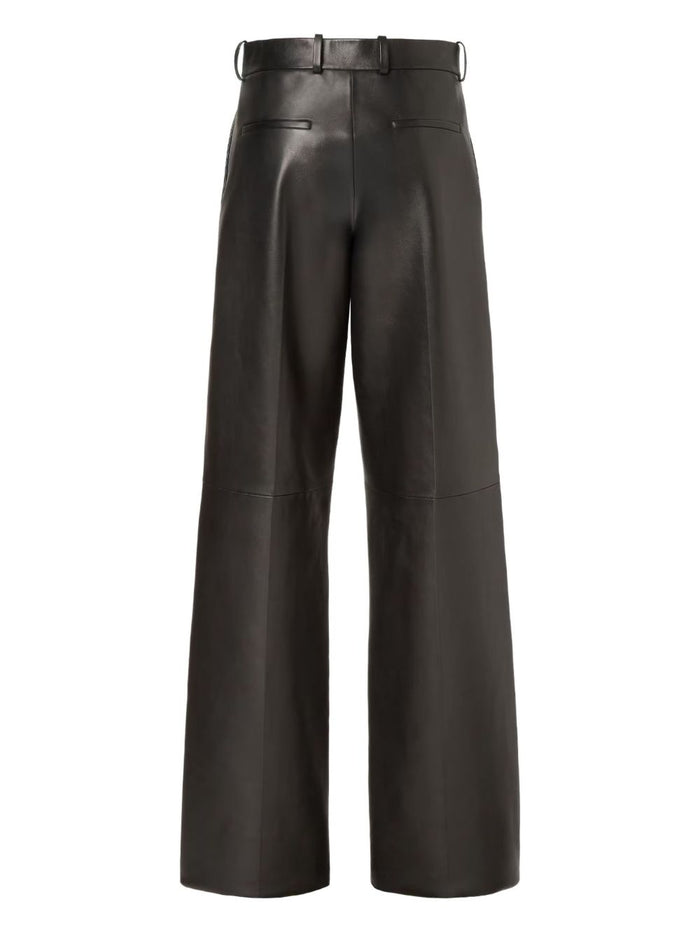 Fendi Trousers Black Outer: Lambskin
