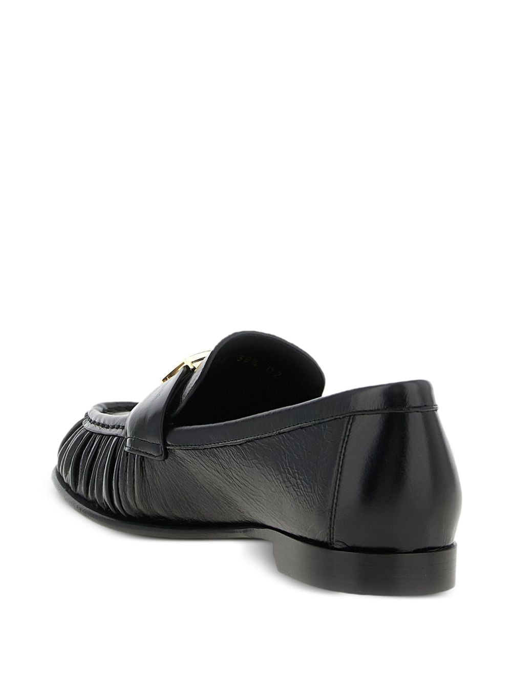 Fendi Flat Shoes Black Agn+interno:agn