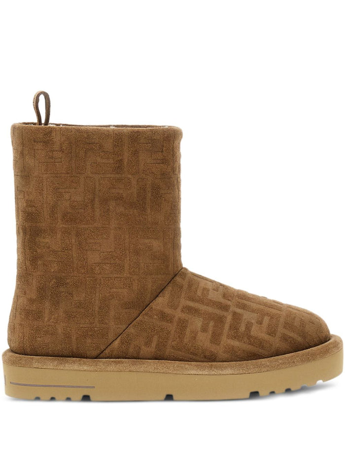 Fendi Boots Brown Vit+interno:mon