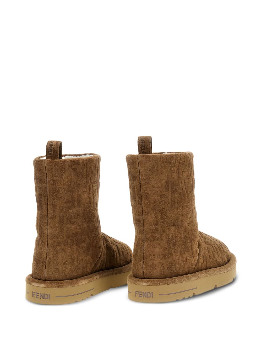 Fendi Boots Brown Vit+interno:mon