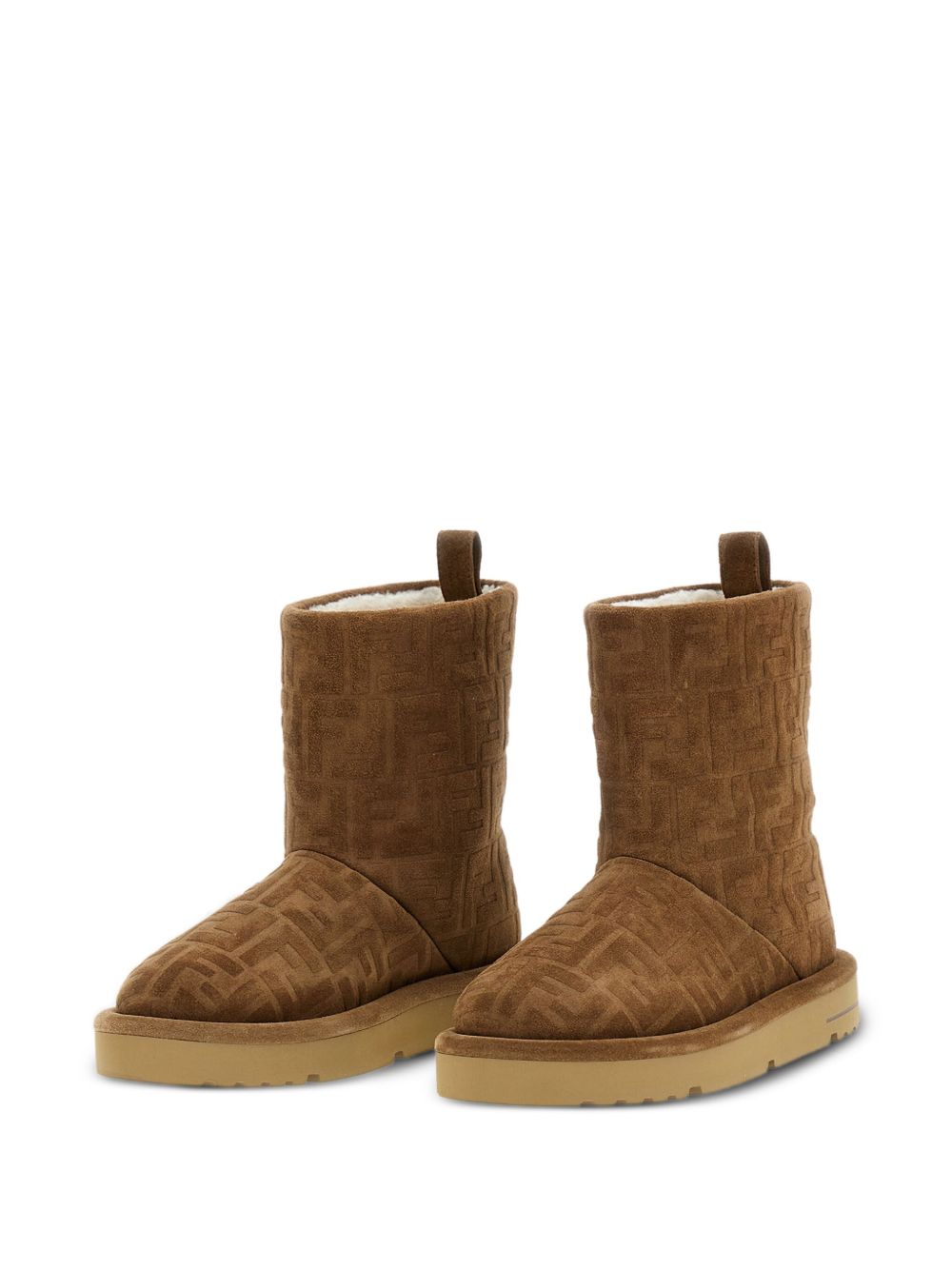 Fendi Boots Brown Vit+interno:mon