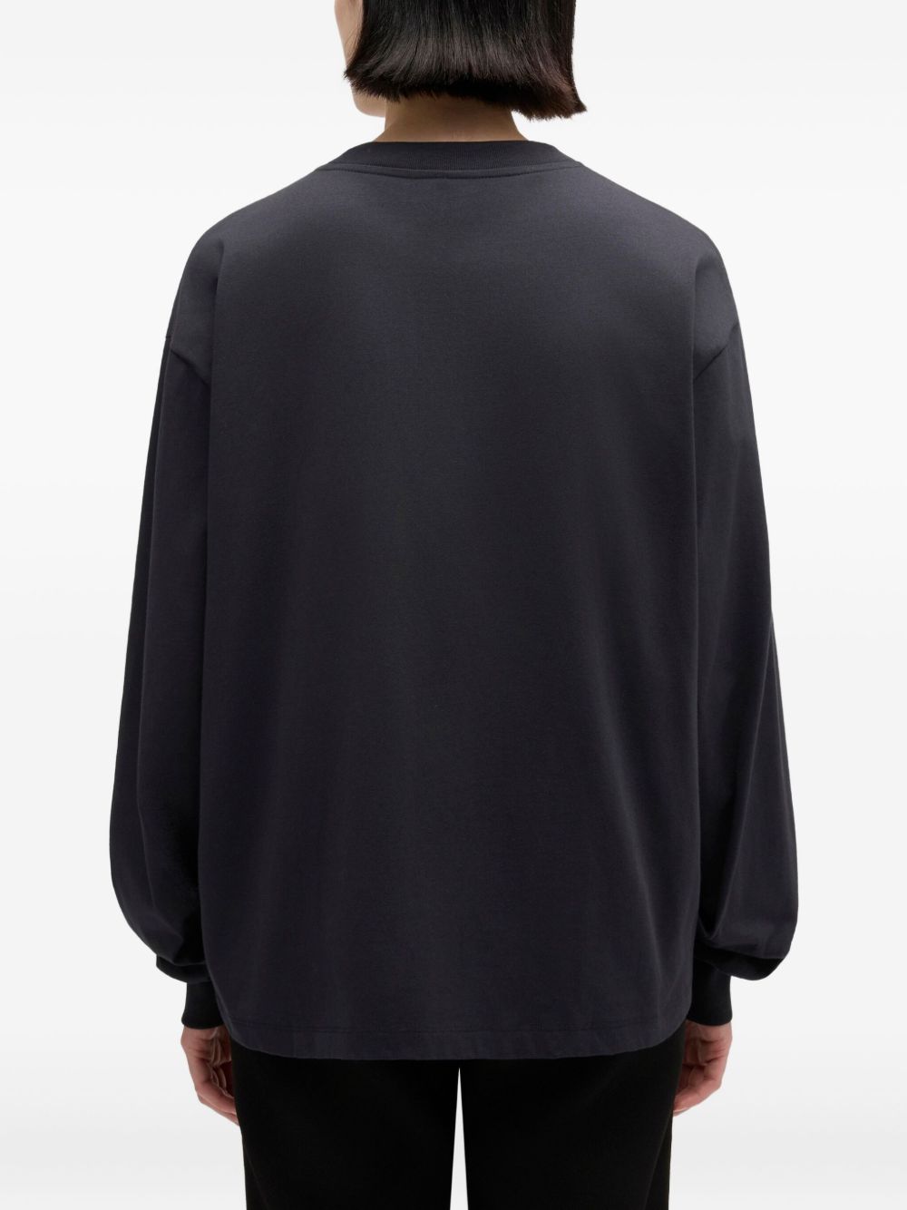 Ganni Sweaters Black Organic Cotton