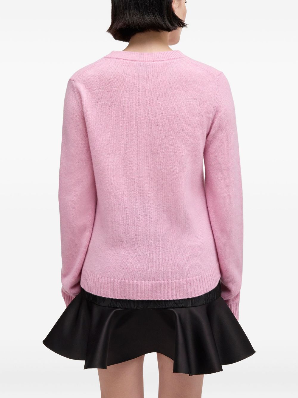 GANNI Sweaters Pink Wool