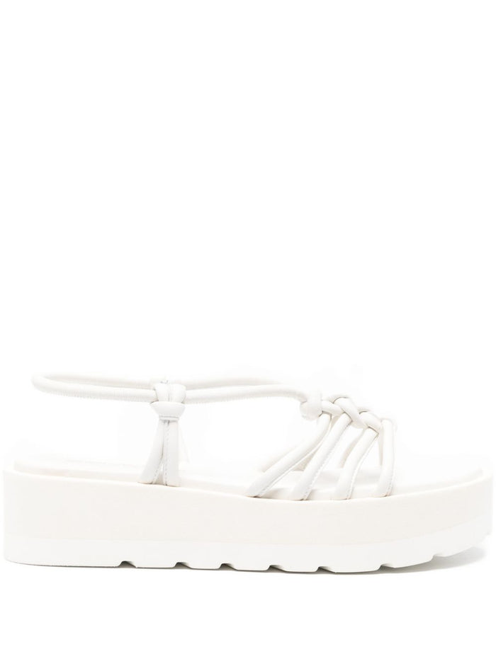 Gianvito Rossi Sandals White Outer: Calf Leather