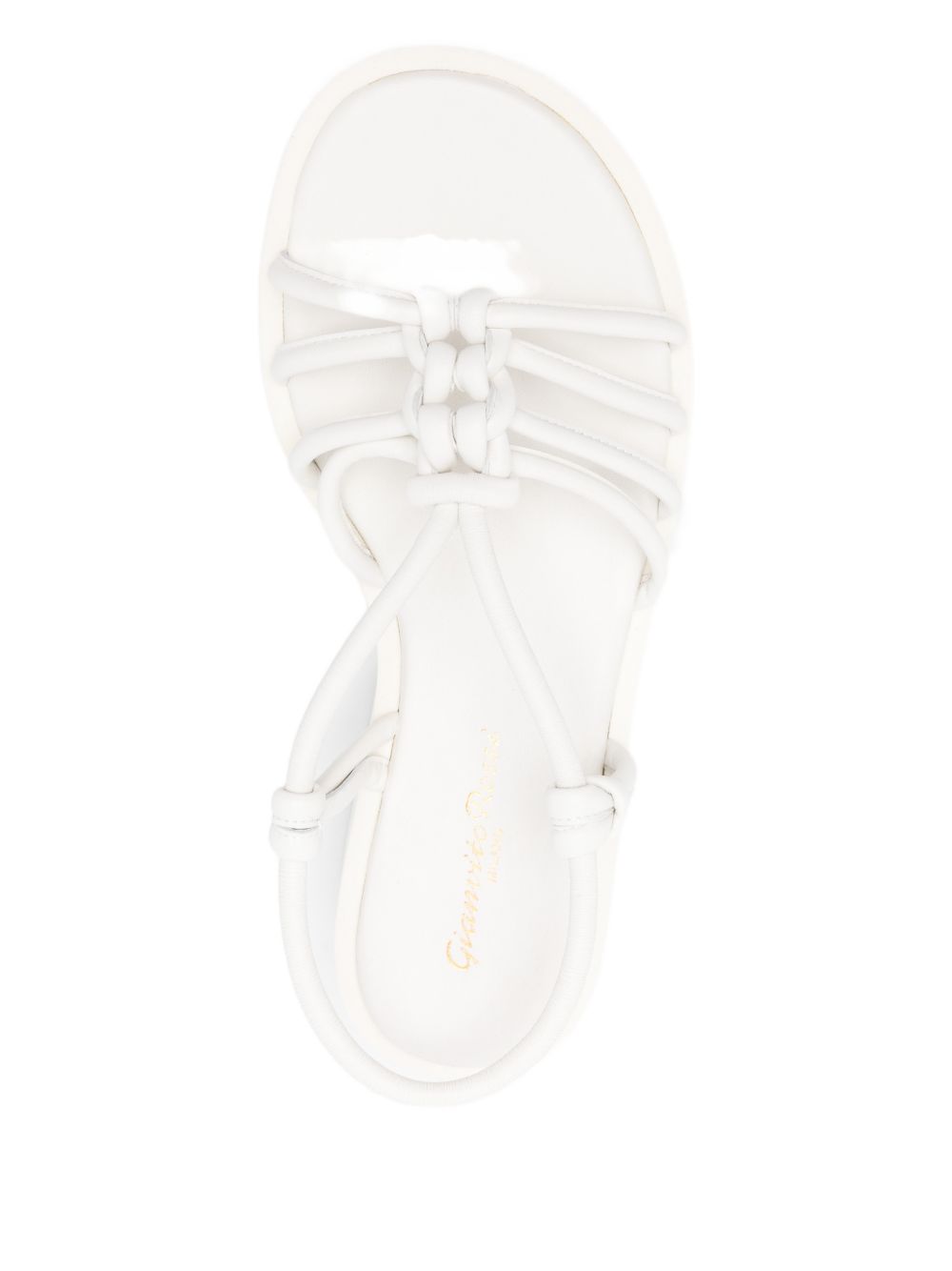Gianvito Rossi Sandals White Outer: Calf Leather