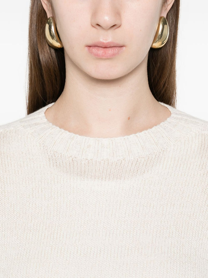 Fabiana Filippi Sweaters Beige Merino