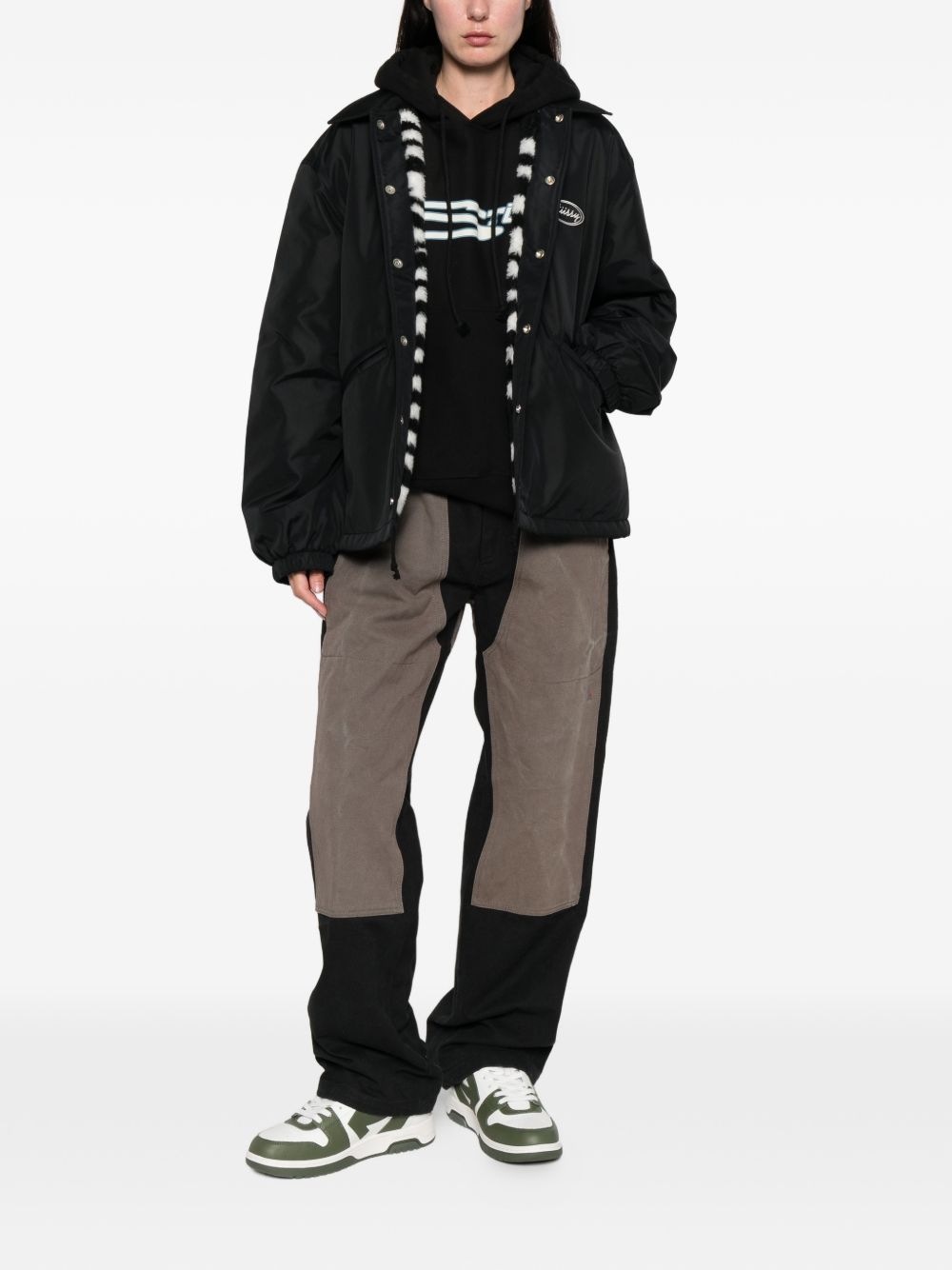 Stussy Jackets Black
