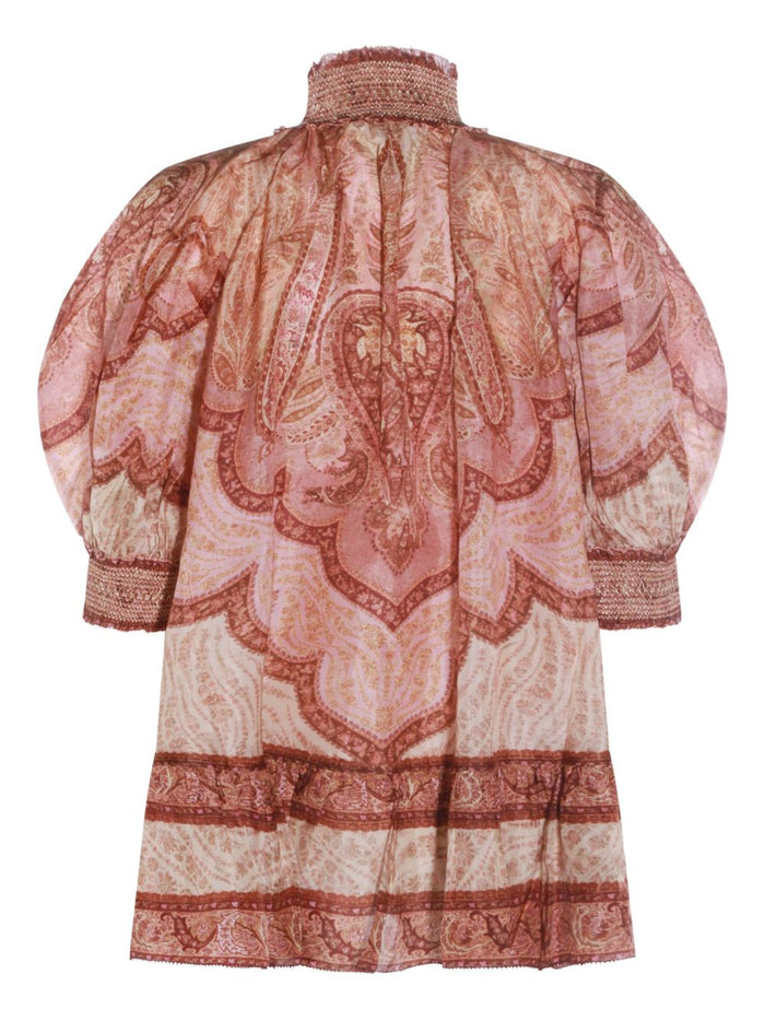Zimmermann Top Red Silk