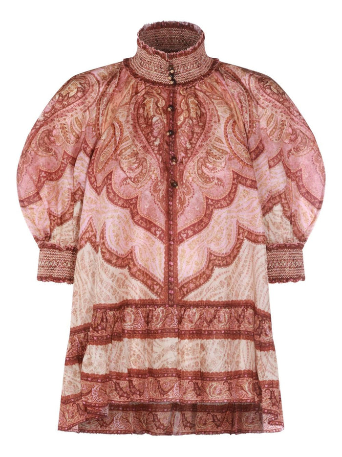 Zimmermann Top Red Silk