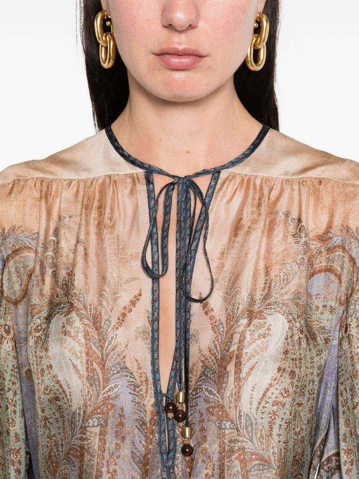 Zimmermann Dresses Blue Silk