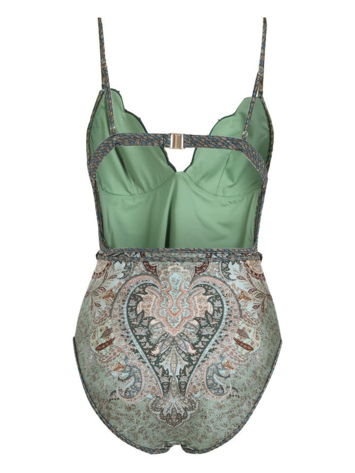 Zimmermann Sea clothing Green Polyamide Elastane