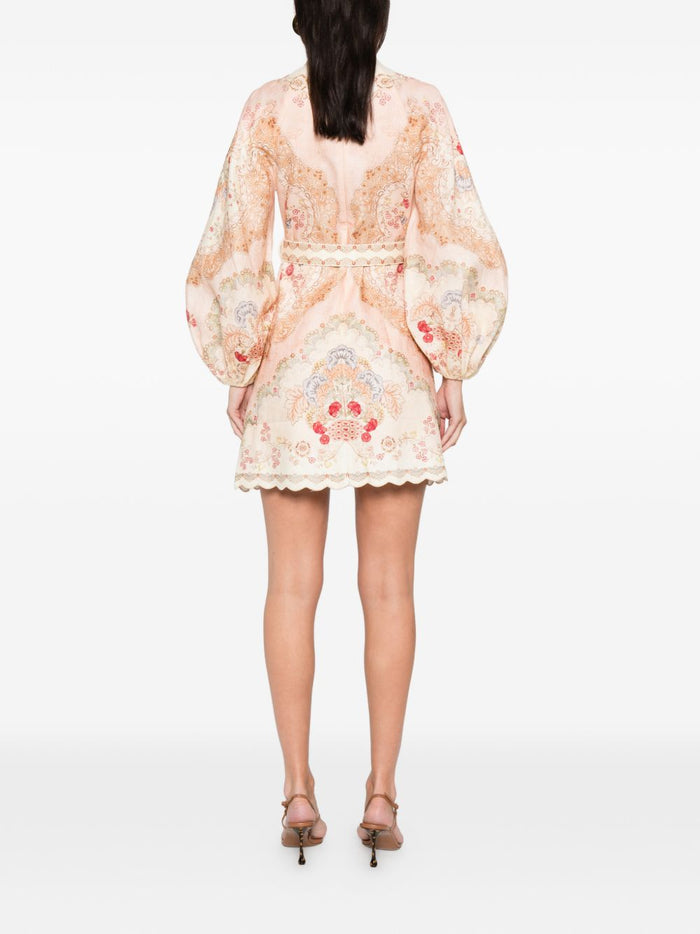 Zimmermann Dresses Beige Linen