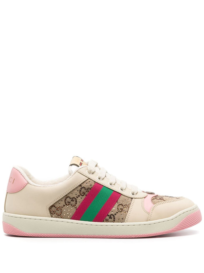 Gucci Sneakers Pink Cotton Polyester