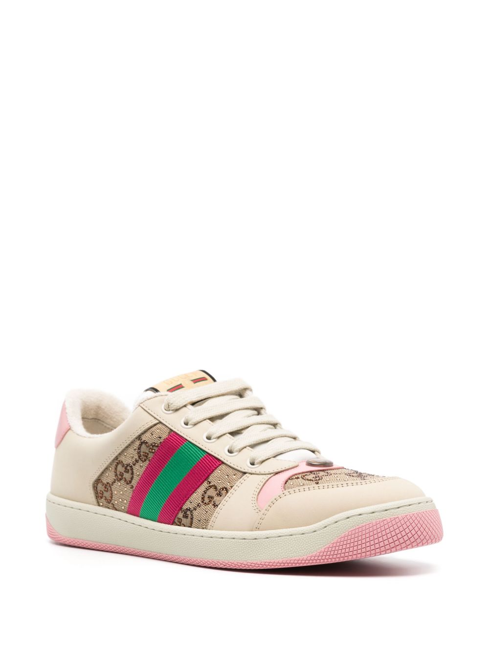 Gucci Sneakers Pink Cotton Polyester