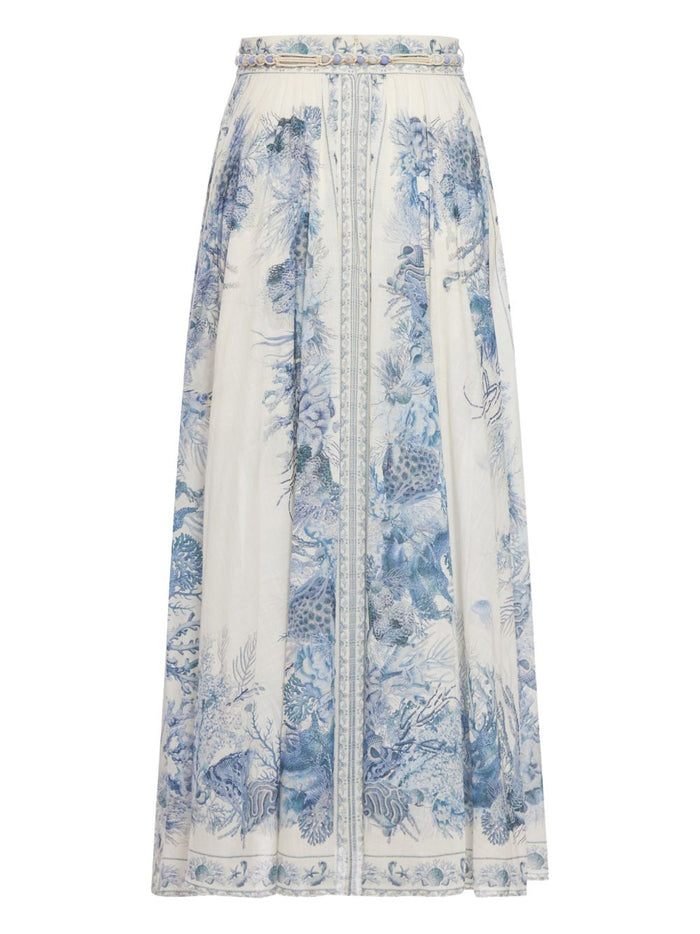 Zimmermann Skirts White Cotton