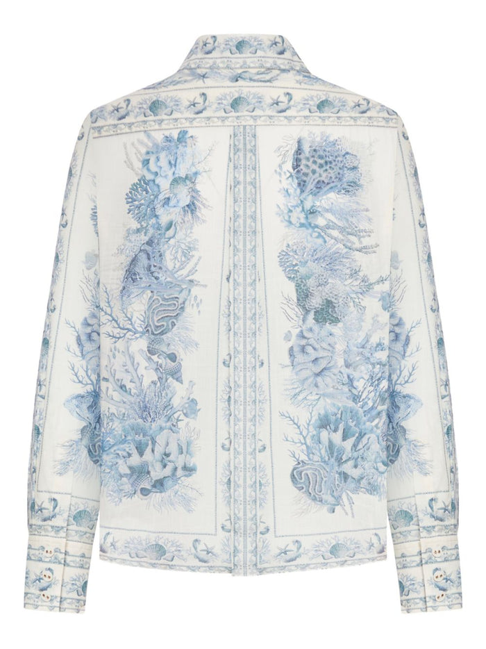 Zimmermann Shirts White Cotton